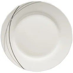 Vaisselle Et Accessoires De Table<Gifi Service à vaisselle blanc lignes courbées noires et grises 8 pièces