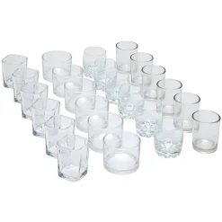Gifi Service 24 verrines en verre| Vaisselle Et Accessoires De Table