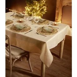 Gifi Service vaisselle doré transparent 18 pièces| Vaisselle Et Accessoires De Table