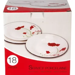 Vaisselle Et Accessoires De Table<Gifi Service vaisselle porcelaine 18 pièces
