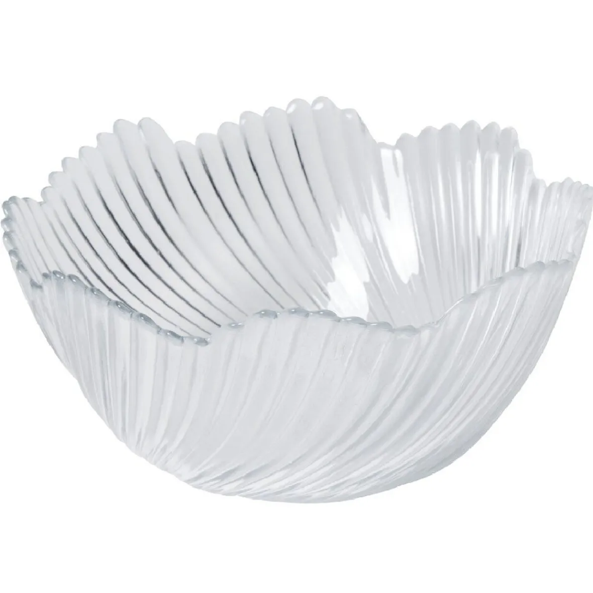 Vaisselle Et Accessoires De Table<Gifi Service vaisselle transparent strié 18 pièces Marmara