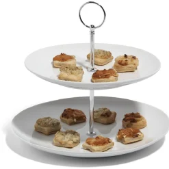 Vaisselle Et Accessoires De Table<Gifi Serviteur 2 niveaux blanc