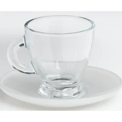 Gifi Set 6 tasses expresso nacré et doré 9 cl| Vaisselle Et Accessoires De Table