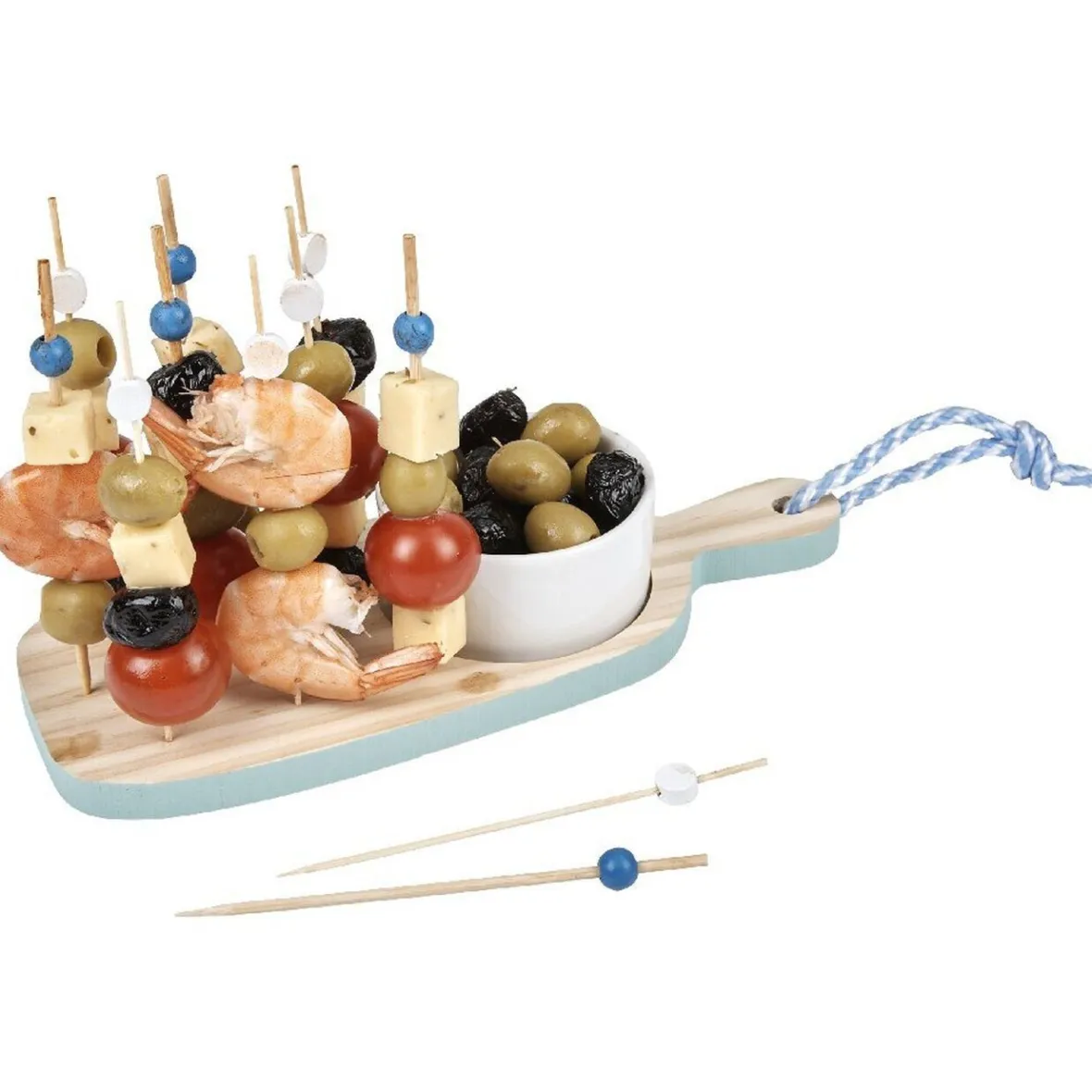 Gifi Set apéritif 11 pièces| Vaisselle Et Accessoires De Table