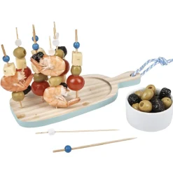 Gifi Set apéritif 11 pièces| Vaisselle Et Accessoires De Table