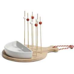 Gifi Set apéritif avec pics| Vaisselle Et Accessoires De Table