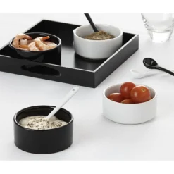 Vaisselle Et Accessoires De Table<Gifi Set apéritif noir et blanc