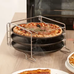 Cuisson<Gifi Set chauffe 3 pizzas