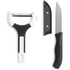 Préparation Culinaire<Gifi Set couteau et éplucheur inox et plastique - 3 modèles