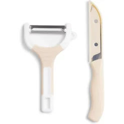 Préparation Culinaire<Gifi Set couteau et éplucheur inox et plastique - 3 modèles