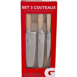 Préparation Culinaire<Gifi Set de 3 couteaux de cuisine