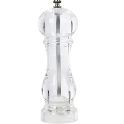 Gifi Set de 2 moulins poivre et sel gris transparent| Vaisselle Et Accessoires De Table