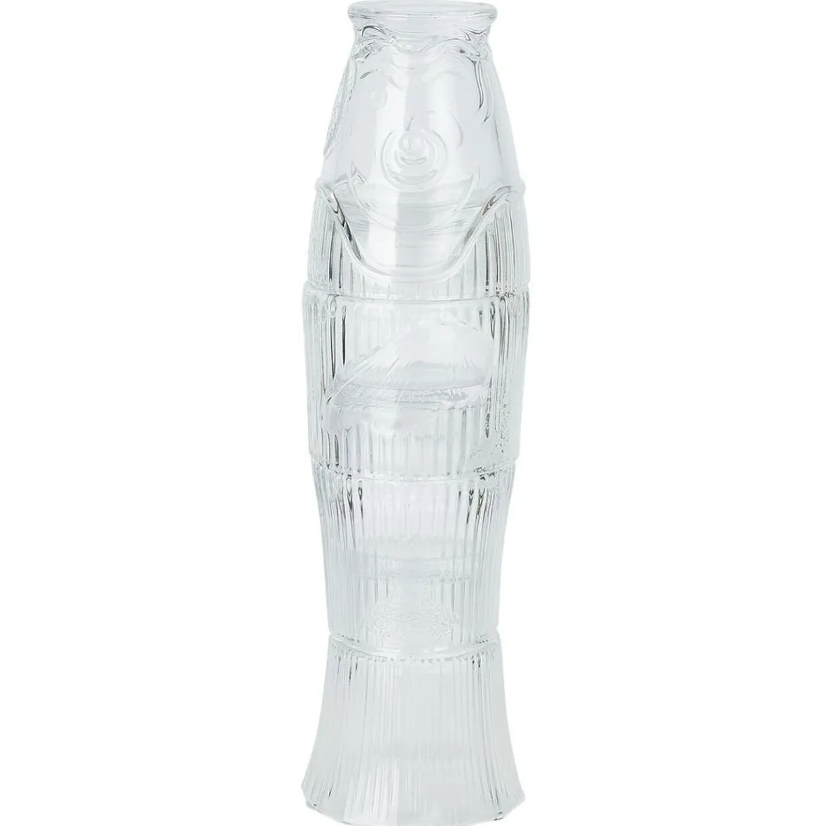 Gifi Set de 4 verres empilables forme poisson Ø8xH28cm - 2 coloris| Vaisselle Et Accessoires De Table