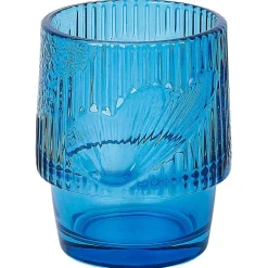 Gifi Set de 4 verres empilables forme poisson Ø8xH28cm - 2 coloris| Vaisselle Et Accessoires De Table