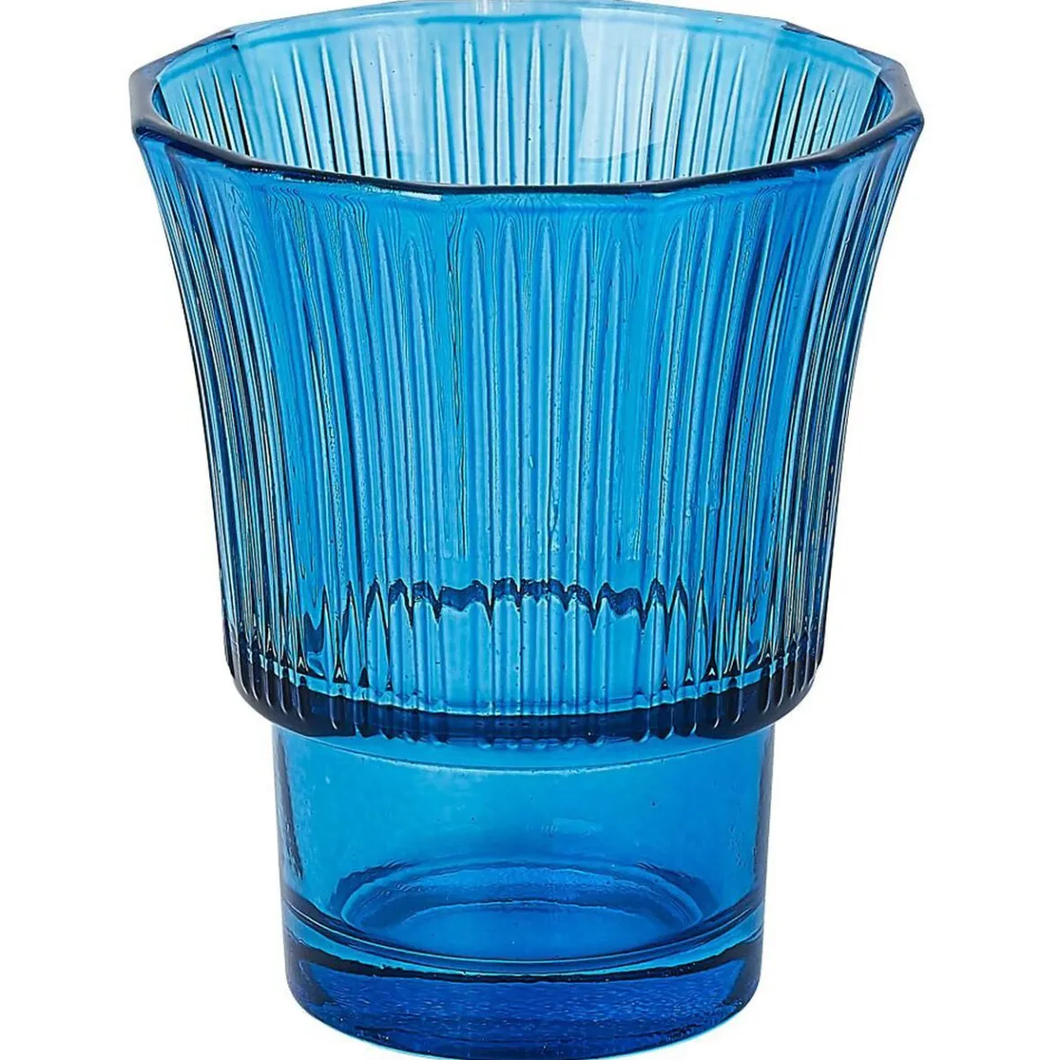 Gifi Set de 4 verres empilables forme poisson Ø8xH28cm - 2 coloris| Vaisselle Et Accessoires De Table
