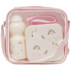 Conservation Alimentaire<Gifi Set déjeuner Enfant lunchbox avec bouteille et sac de transport