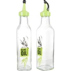 Gifi Set huilier et vinaigrier en verre| Vaisselle Et Accessoires De Table