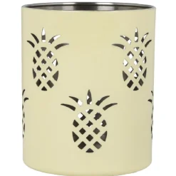 Préparation Culinaire<Gifi Set passoire, saladier, porte-ustensiles vert design ananas