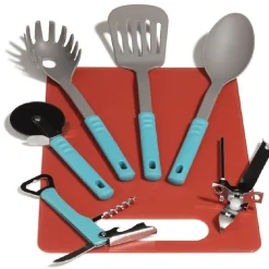 Préparation Culinaire<Gifi Set planche à découper avec 6 ustensiles de cuisine