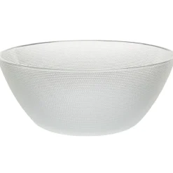 Vaisselle Et Accessoires De Table<Gifi Set saladier avec coupelles x6 verre transparent martelé