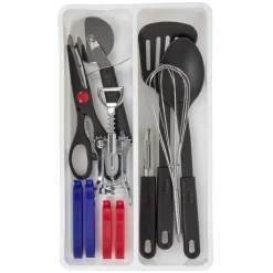 Préparation Culinaire<Gifi Set ustensile de cuisine 11 pièces avec bac de rangement