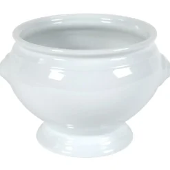 Gifi Soupière tête de lion porcelaine| Vaisselle Et Accessoires De Table