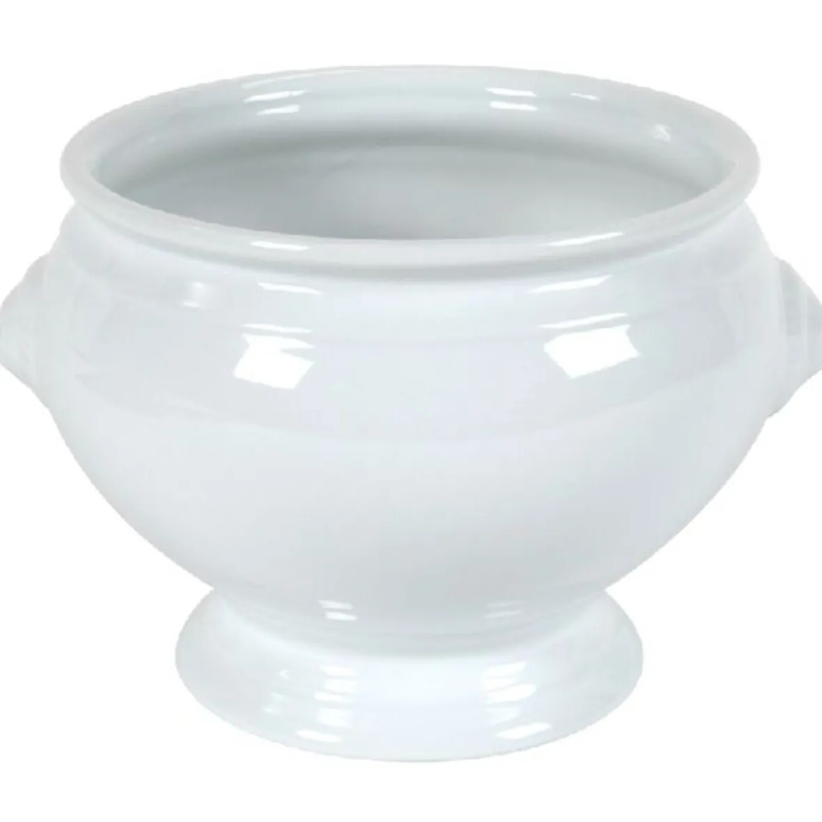 Gifi Soupière tête de lion porcelaine| Vaisselle Et Accessoires De Table