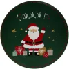 Gifi Sous assiette à motif Père Noël Ø33 cm| Vaisselle Et Accessoires De Table