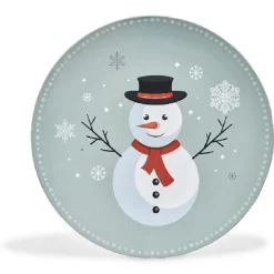 Gifi Sous assiette décoration motif bonhomme de neige| Vaisselle Et Accessoires De Table