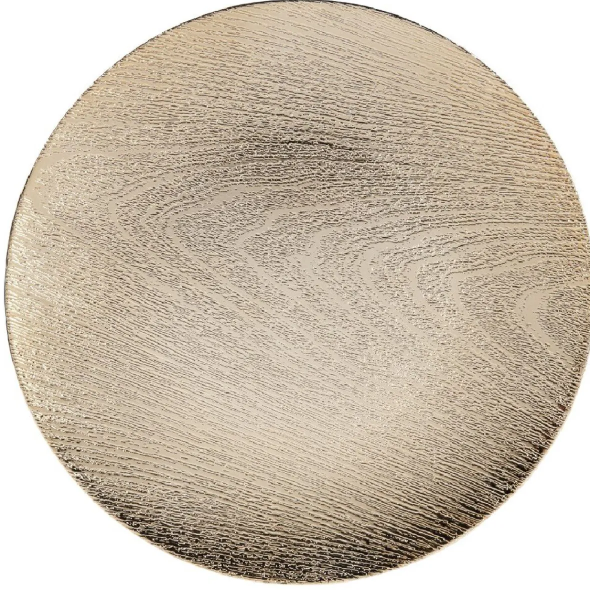 Gifi Sous assiette plastique effet bois| Vaisselle Et Accessoires De Table