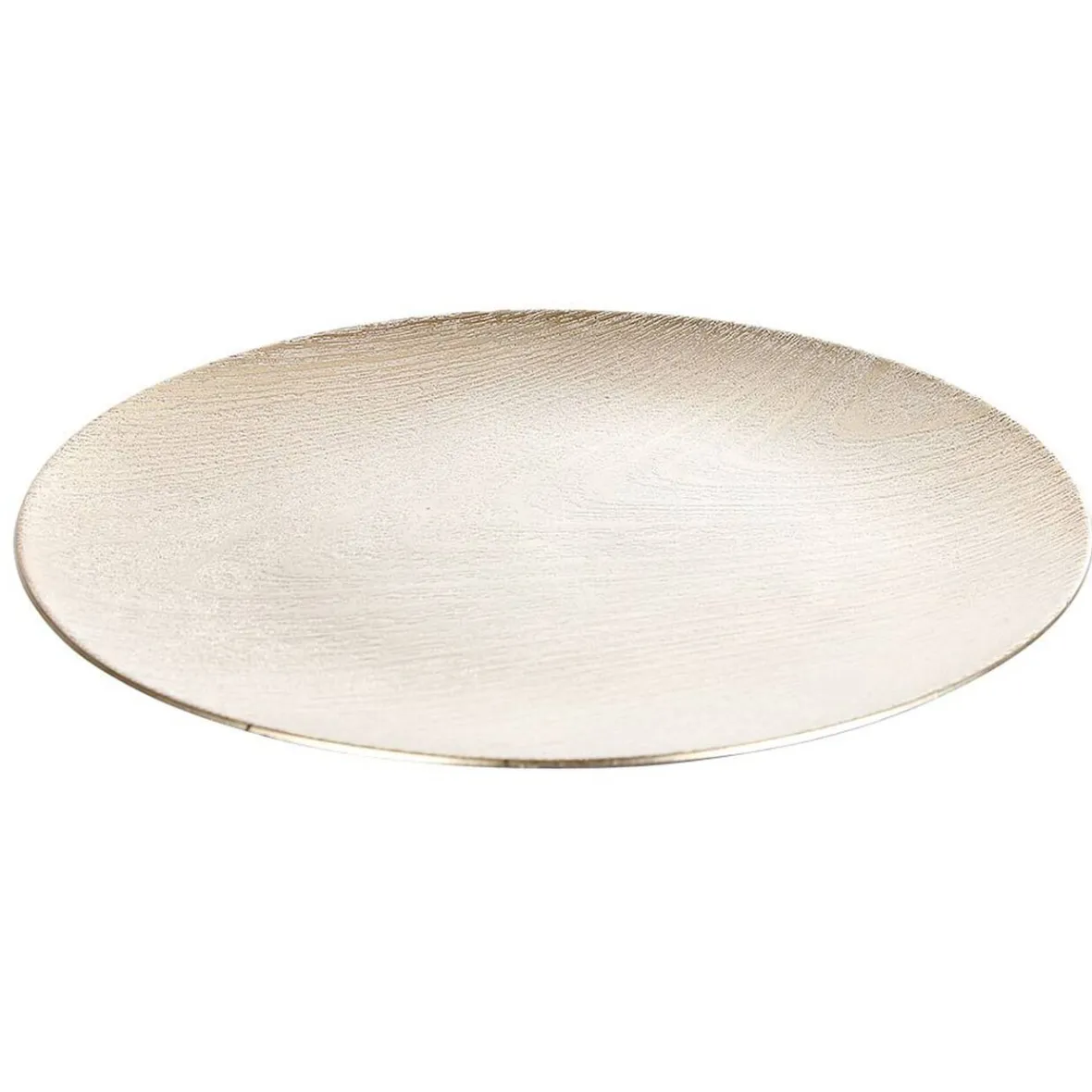 Gifi Sous assiette plastique effet bois| Vaisselle Et Accessoires De Table