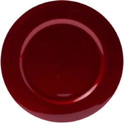 Vaisselle Et Accessoires De Table<Gifi Sous assiette ronde rouge Ø33 cm