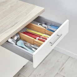 Rangement De Cuisine<Gifi Séparateur extensible de tiroir bambou naturel x2