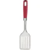Préparation Culinaire<Gifi Spatule ajourée en inox avec manche en polypropylène rouge