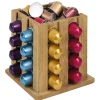 Rangement De Cuisine<Gifi Support à capsules en bois 16x16x16cm