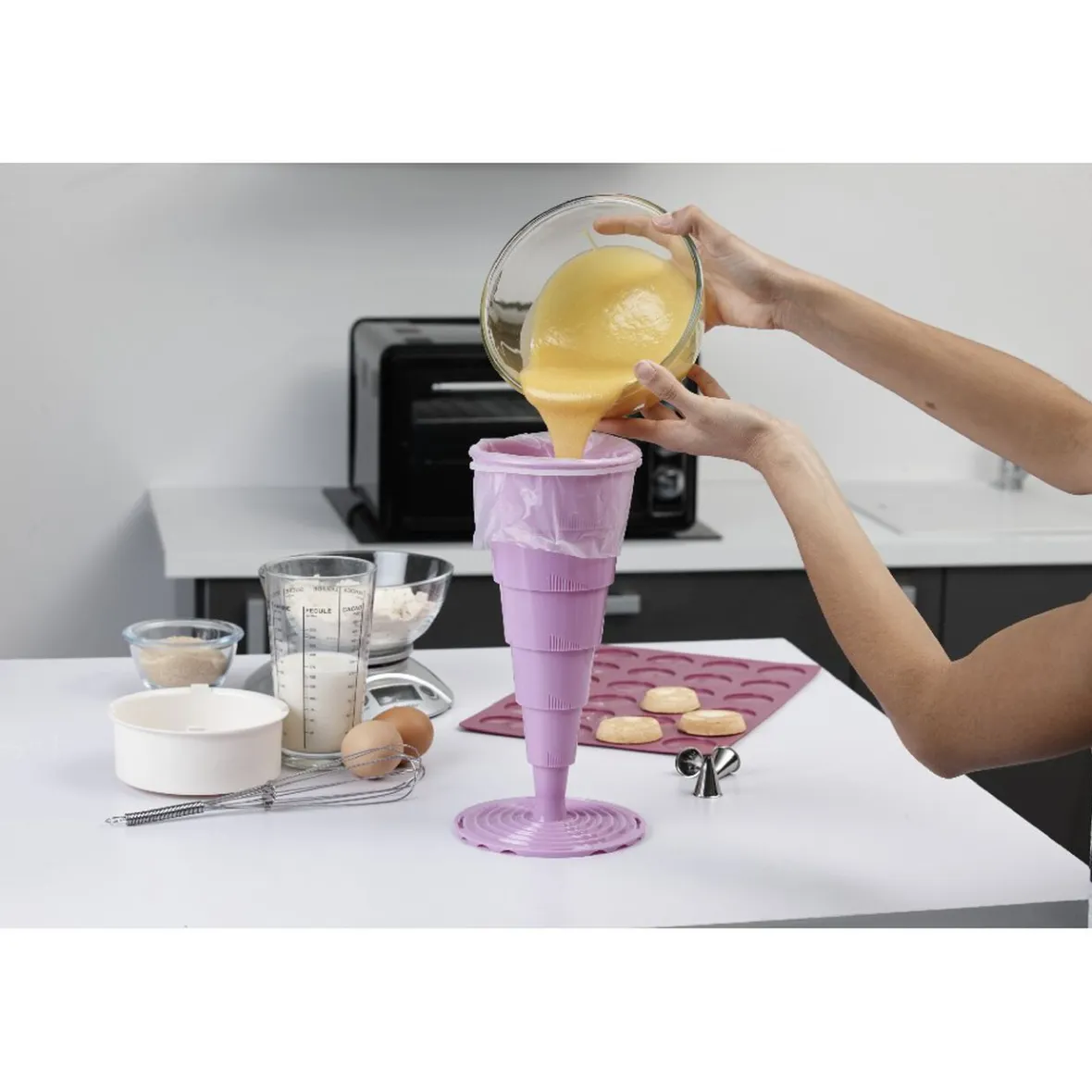 Préparation Culinaire<Gifi Support poche à douille silicone