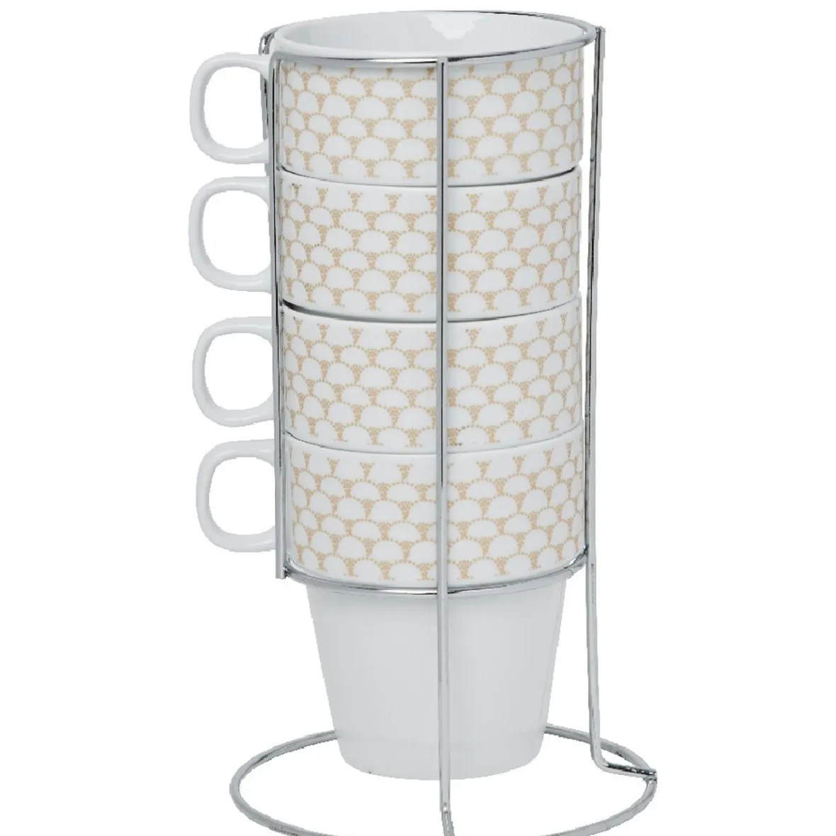 Vaisselle Et Accessoires De Table<Gifi Support tasse avec 4 tasses empilables
