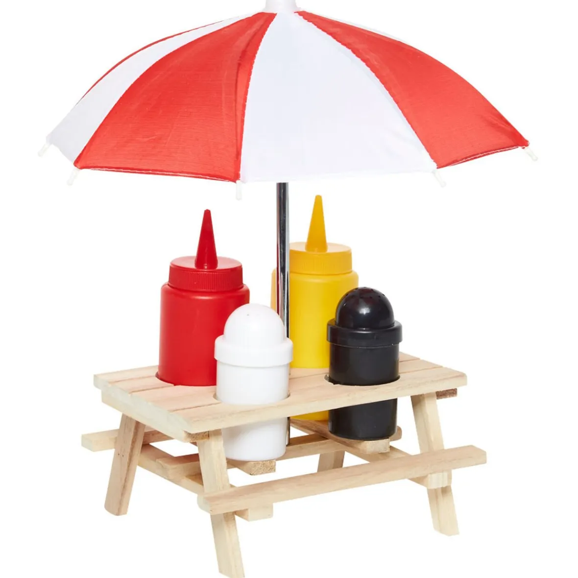 Gifi Table 4 condiments barbecue| Vaisselle Et Accessoires De Table
