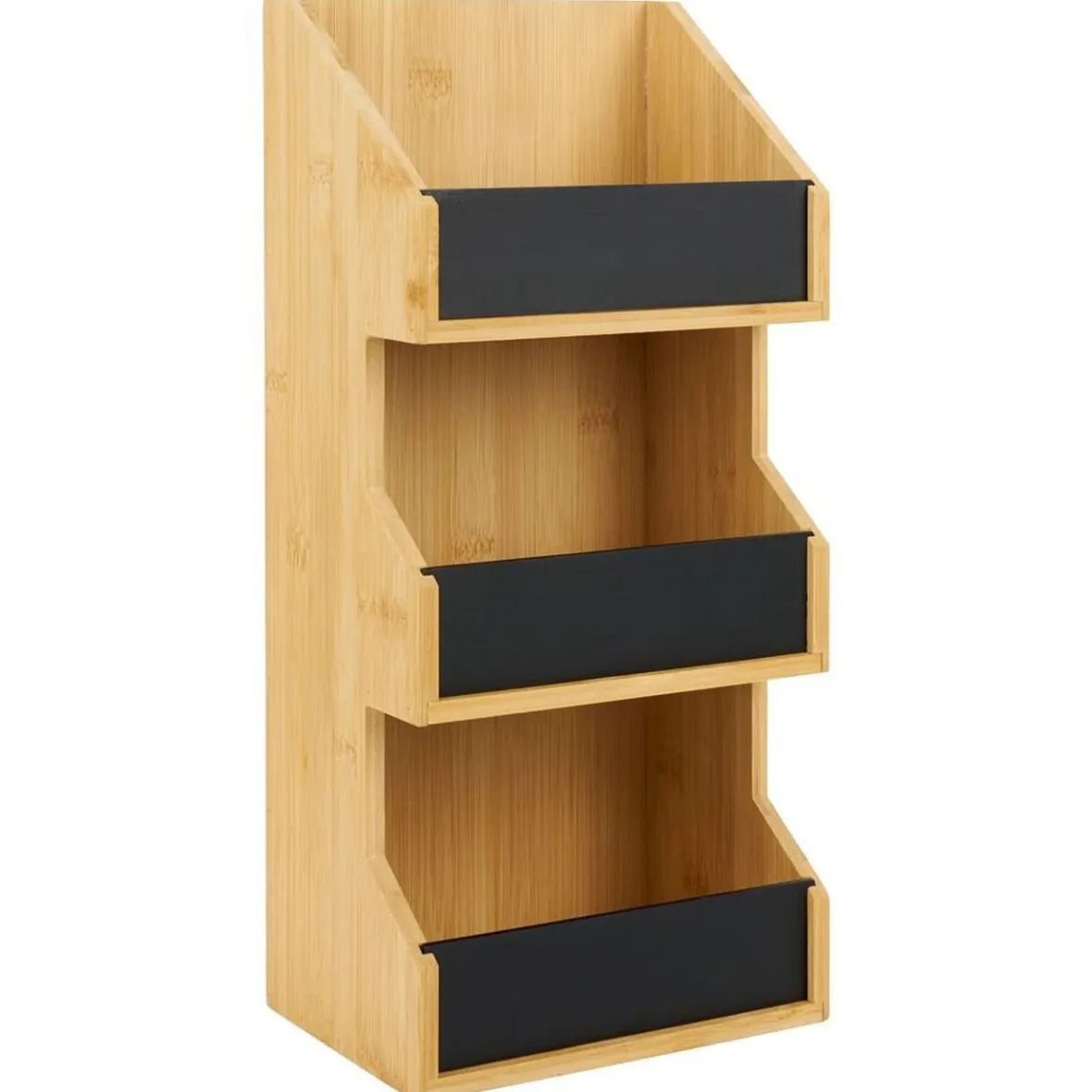 Rangement De Cuisine<Gifi Étagère 3 niveaux bambou naturel 40x18xH13cm