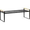 Rangement De Cuisine<Gifi Étagère à poser métal et bois 53x21xH19,5cm