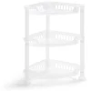 Rangement De Cuisine<Gifi Étagère d'angle à poser 3 niveaux plastique transparent 28x20xH.33,5cm