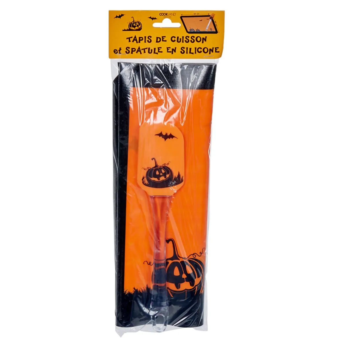 Cuisson<Gifi Tapis de cuisson Halloween avec spatule