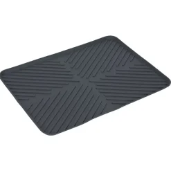 Rangement De Cuisine<Gifi Tapis égouttoir en plastique rainuré gris - L.40xl.30cm