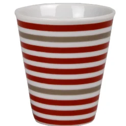 Vaisselle Et Accessoires De Table<Gifi Tasse à expresso blanche à rayures x4