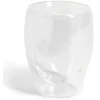 Gifi Tasse avec anse en verre double paroi 350ml| Vaisselle Et Accessoires De Table