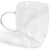 Gifi Tasse en verre double paroi 350ml| Vaisselle Et Accessoires De Table