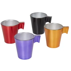 Vaisselle Et Accessoires De Table<Gifi Tasse en verre métallisé Luminarc multicolore x4