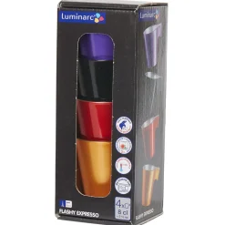Vaisselle Et Accessoires De Table<Gifi Tasse en verre métallisé Luminarc multicolore x4