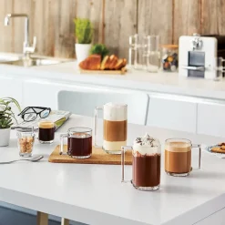 Gifi Tasse expression verre transparent 9 cl| Vaisselle Et Accessoires De Table
