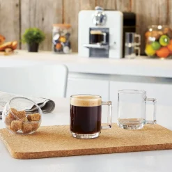 Gifi Tasse expression verre transparent 9 cl| Vaisselle Et Accessoires De Table